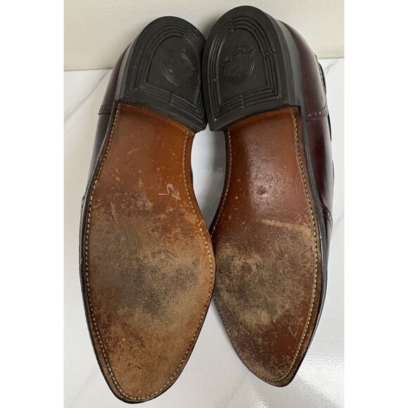 Vintage Florsheim Wingtip Tassel Loafer Men’s Size 10 Brown - Picture 11 of 11